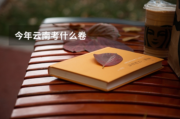 今年云南考什么卷