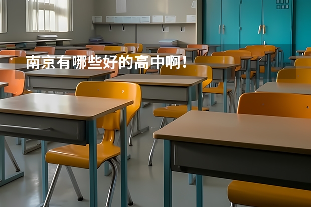 南京有哪些好的高中啊！