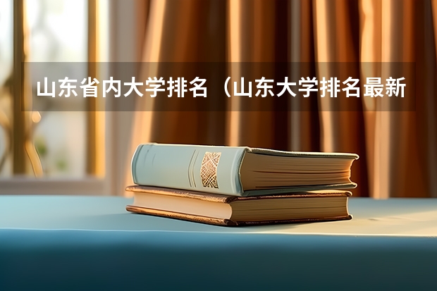山东省内大学排名（山东大学排名最新排名榜）