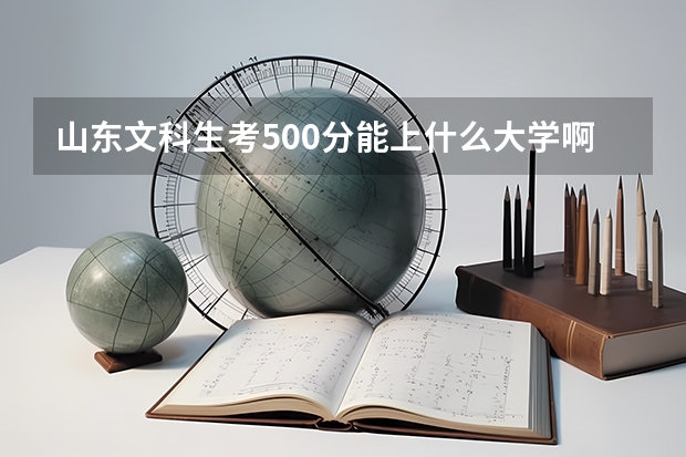 山东文科生考500分能上什么大学啊？