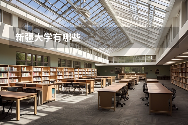 新疆大学有哪些