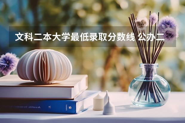 文科二本大学最低录取分数线 公办二本大学最低分