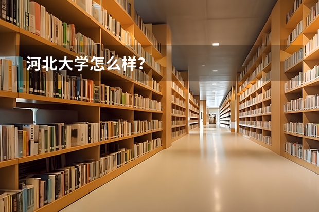 河北大学怎么样？
