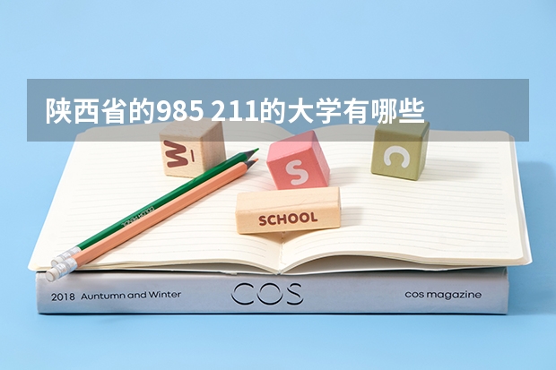 陕西省的985 211的大学有哪些