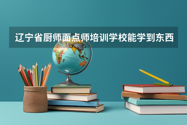 辽宁省厨师面点师培训学校能学到东西吗?