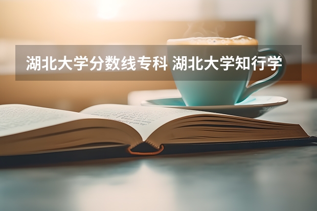 湖北大学分数线专科 湖北大学知行学院分数线