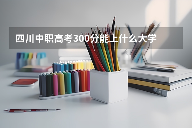 四川中职高考300分能上什么大学