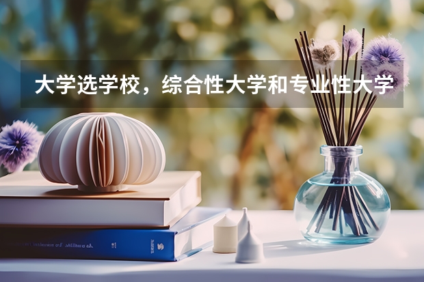 大学选学校，综合性大学和专业性大学如何选择？
