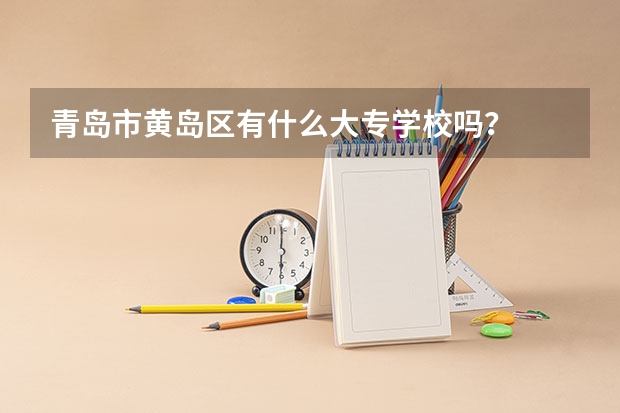青岛市黄岛区有什么大专学校吗?