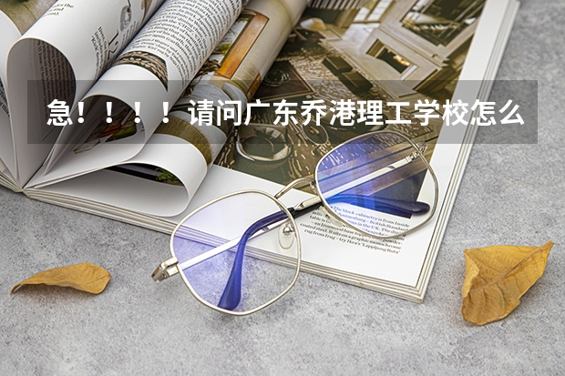 急!!!!请问广东乔港理工学校怎么样?有这个学校吗?急!!!