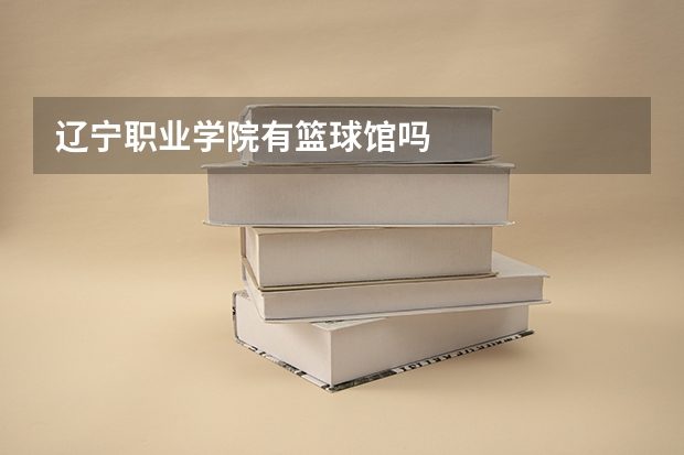 辽宁职业学院有篮球馆吗