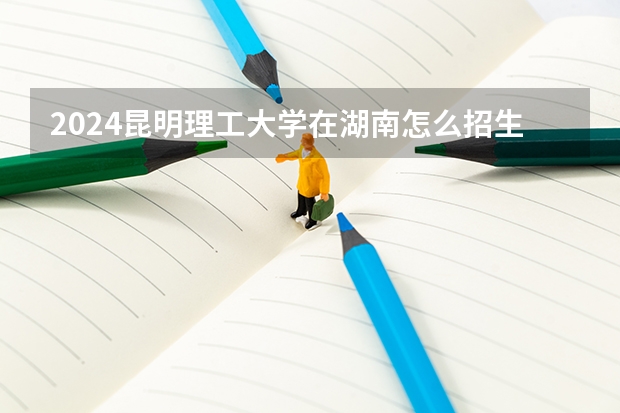2024昆明理工大学在湖南怎么招生的