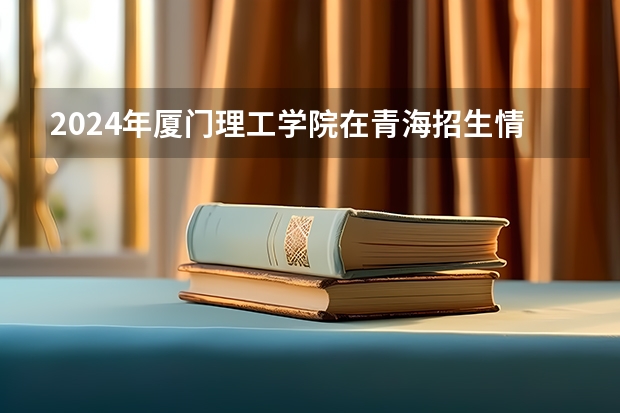 2024年厦门理工学院在青海招生情况