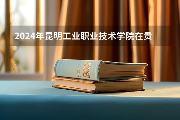 2024年昆明工业职业技术学院在贵州招生情况