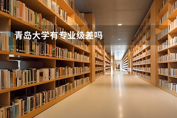 青岛大学有专业级差吗